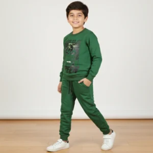 Boys Hulk 2Pcs Trouser Set