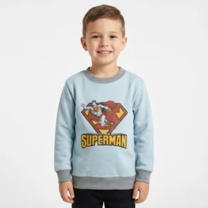 Boys Marvel Super Man Sweatshirt