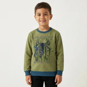 Kids Spider-Man Crewneck Pullover