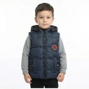 Boys' Spider-Man Inspired Quilted Puffer Vest